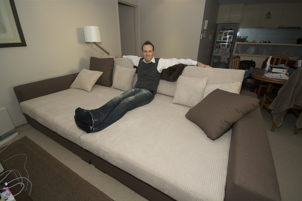 turn your couch into a sofa bed