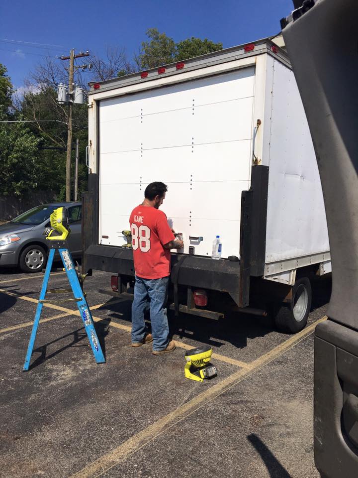 New Truck Door Installation With A Cool Tech