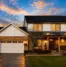 Modern suburban home featuring a professionally completed Smart Garage Door Opener Installation Naperville for convenient remote access and enhanced home security.