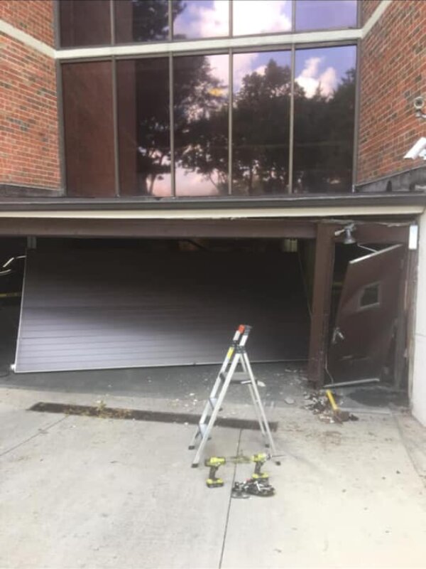 New Commercial Garage Door